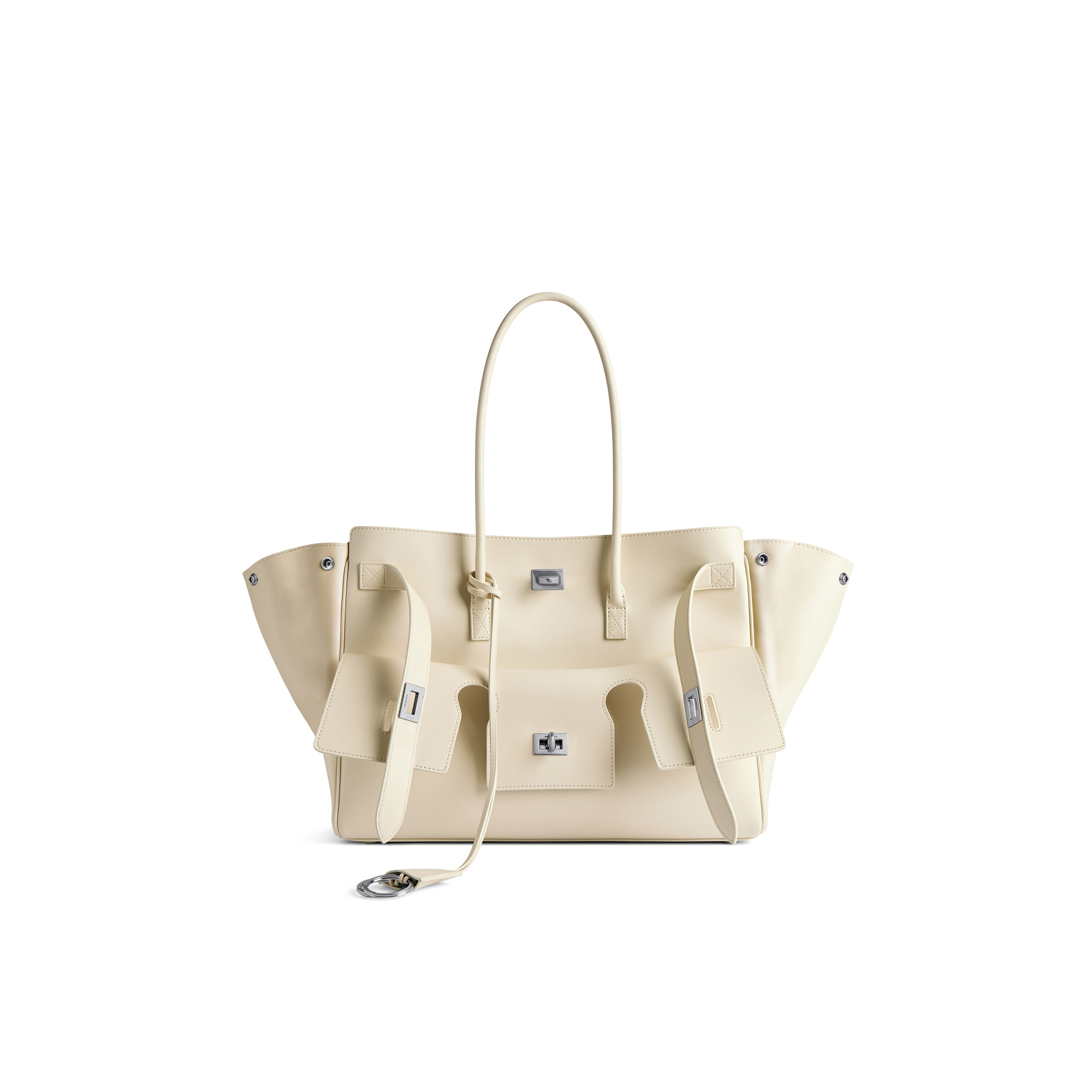 Ba*len*cia*ga women''s bel air medium carry all bag in soya 8054812abaw9723 (36.5*28.9*16cm)